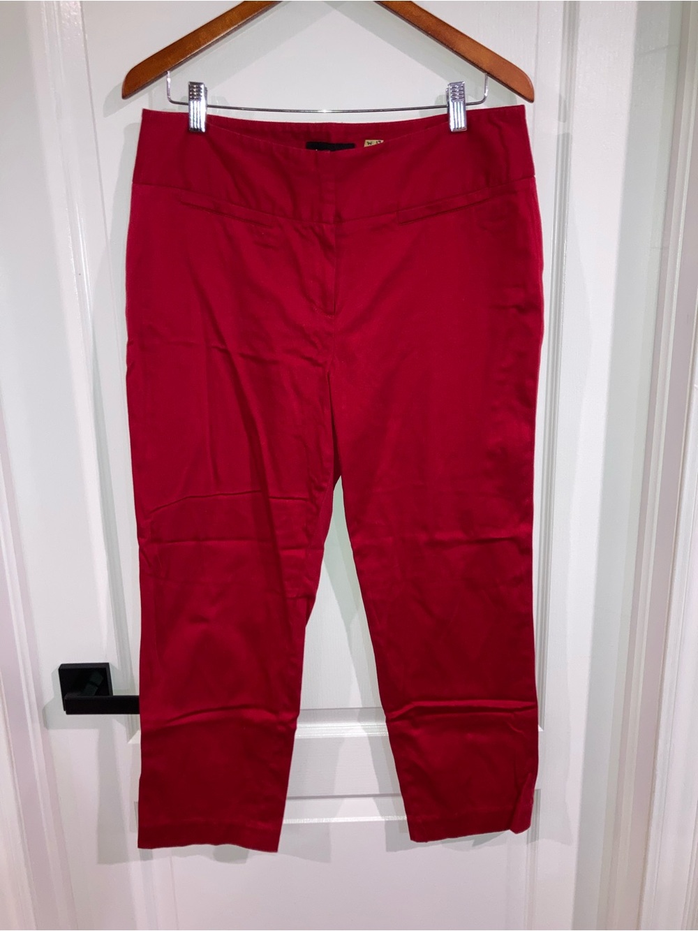 Sharagano Red Crop Pants - size 12